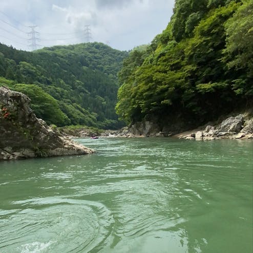 保津川下り(乗船場)