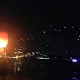 プーケット  パトンビーチ

コムローイ飛ばし
カウントダウンの頃には花火とコムローイで華やかになります。