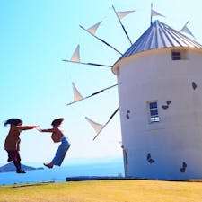 📍オリーブの丘【香川県】
ほうきを借りて魔女の宅急便風な写真を📸