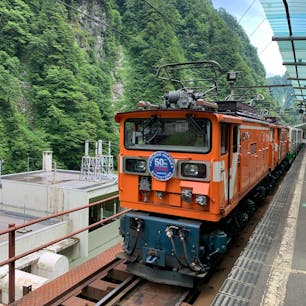 初トロッコ列車。
天気も良くて素敵な列車旅でした。