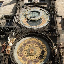 プラハ　天文時計
この街は本当にきれいですね。また行きたいです。