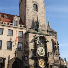 プラハ　旧市街広場の天文時計