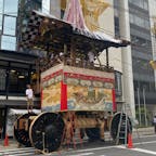 祇園祭り　山鉾の組み立て
鶏鉾　(三日目)
完成間近ですね。
#サント船長の写真　#祇園祭り　#京都