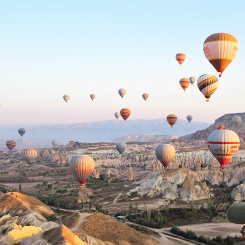 ギョレメ国立公園とカッパドキアの岩窟群