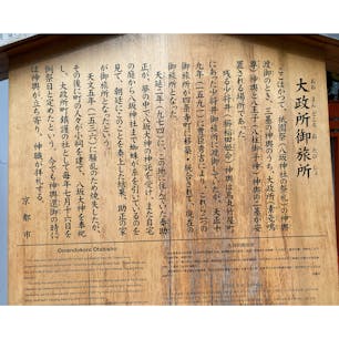 祇園祭り
　祇園会（ぎおんえ）の神輿（みこし）三基のうち、素盞嗚尊（すさのおのみこと）（牛頭（ごず）天王）と八王子との二基を大政所とよび、妃神奇稲田（くしなだ）姫の一基を少将井とよんだ。

　江戸時代にはこの大政所の神輿は八坂神社を出て四条通を経て神泉苑に入った。この御旅所は円融天皇の時代に秦助正という人が夢に八坂大神の神幸を見、また自宅の庭から八坂神社まで蜘蛛（くも）が糸を引いているのを見て朝廷にこのことを奏上した結果、助正の家が御旅所となり、その後大政所といわれるようになったという。

#サント船長の写真　#祇園祭り　#京都