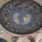 プラハ　市民会館　ムハによる天井画