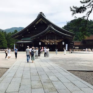 初の出雲大社参拝