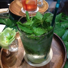 青山フラワーマーケット　ティーハウス
ミントソーダ‼︎