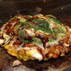 大阪　美津の
有名なお好み焼き