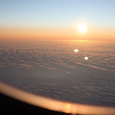 ニューヨーク発東京行きの飛行機の窓から。
#newyork #unitedairlines