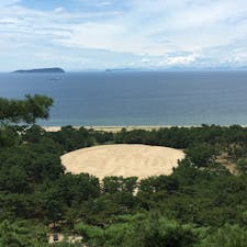 香川県　銭形砂絵