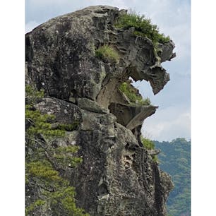 獅子巌(ししいわ)　世界遺産
獅子と言うより何かゴジラですね😃

#サント船長の写真 #三重県