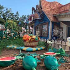 グーフィの家
#ウォーターメロン #すいか #TokyoDisneyLand