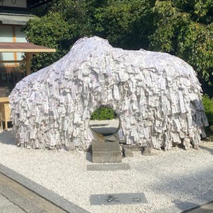 安井金比羅宮（やすいこんぴらぐう）
昔ですが、こんなお札は無く、石の穴を抜けて悪縁を切りまし様でした。私は悪縁では無かったですが、前妻と別れる為約35年前、一度此の石の穴を抜けましたよ。
ご利益ですか？有りましたよ😓

#サント船長の写真