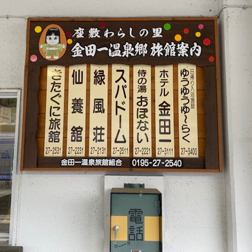 金田一温泉駅