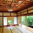 正寿院　猪目窓と天井画

目に入る全ての箇所が綺麗で緑も映え
何時間でも居られる、そんな場所。