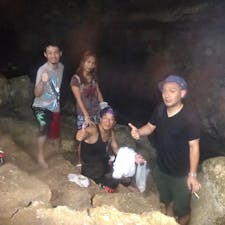 フィリピン　サガダ
此処は鍾乳洞の中です、チョットした冒険をしないと、それに怪我をしても死んでも全て本人の責任です。

#サント船長の写真  #フィリピン