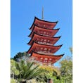 厳島神社　五重の塔