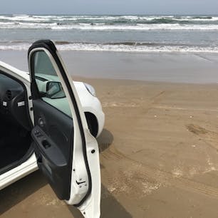 千里浜なぎさドライブウェイ（石川県羽咋郡羽咋市）