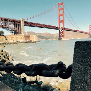 本日はゴールデンゲートブリッジに行ってきました。