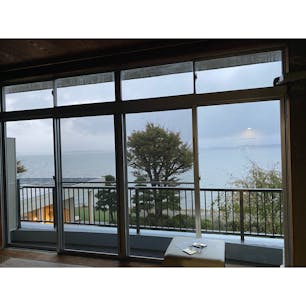 玉造国際ホテル
曇天だけど宍道湖ビュー✌🏻
#202110 #s島根