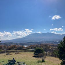 田代湖と浅間山
