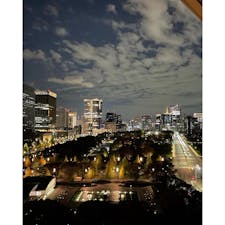パレスホテル東京
お部屋からの夜景に東京タワー