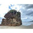 稲佐の浜
波がこの岩を囲う瞬間が素敵
#202110 #s島根