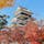 紅葉シーズンの松本城