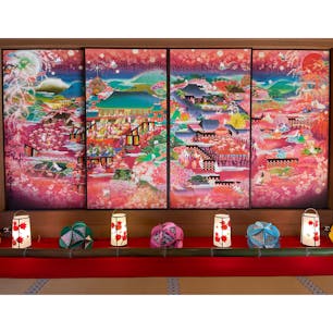 表書院に描かれる、襖絵にはいつも癒されます
小野小町ゆかりの門跡寺院
#随心院