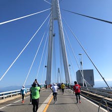2021.11.7
富山マラソン2021
フルマラソン初チャレンジ
普段は車でしか通れない新湊大橋を走れるのが最大の魅力