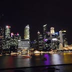 シンガポールの夜景
綺麗✨