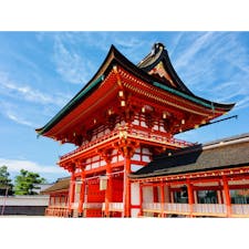 伏見稲荷大社。