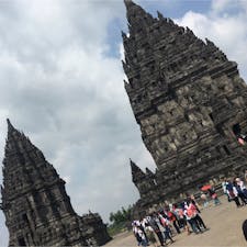 プランバナン寺院 @インドネシア、ジョグジャカルタ