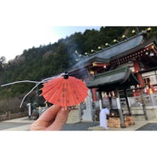 あめふり山とも呼ばれる「大山」。大山阿夫利神社には、傘みくじがありました。大吉は快晴！標高約700mからの景色はとてもきれいで、なんとミシュランで二つ星を獲得した景色だそう。

#神奈川