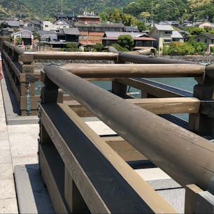 宇治橋
此の場所は豊臣秀吉さんが、お茶の水を汲んだ所です。

#サント船長の写真　#全国橋巡り