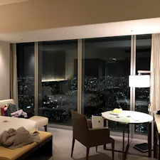 大阪マリオット都ホテルの48階デラックスルーム