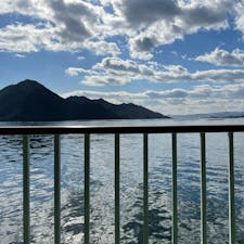 フェリー🚢からの景色
だんだん宮島に近づくにつれてワクワク...💕

#宮島 #フェリー #hiroshima