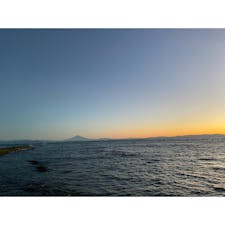 御前崎海岸
早朝の富士山をみたり、
#202111 #s静岡