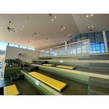 KADODE OOIGAWA 
お茶畑をイメージした店内🍵
#202111 #s静岡