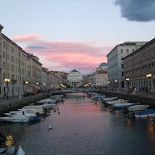 トリエステ　大運河
ここだけ残っている