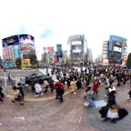 東京渋谷スクランブル交差点

此の写真は360度カメラで写しました。

#サント船長の写真　#東京