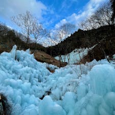 あしがくぼの氷柱