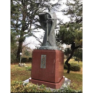 高山右近像　高岡城跡

#サント船長の写真 #高山右近像　#銅像