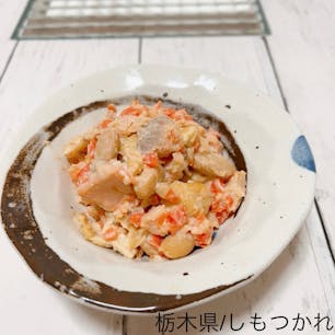 2022.2
栃木県　しもつかれ

酒粕、鮭、人参、大豆、油揚げ
美味いのかどうか元の味をしらないから
わからなかったが、普通