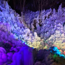 夜のライトアップ