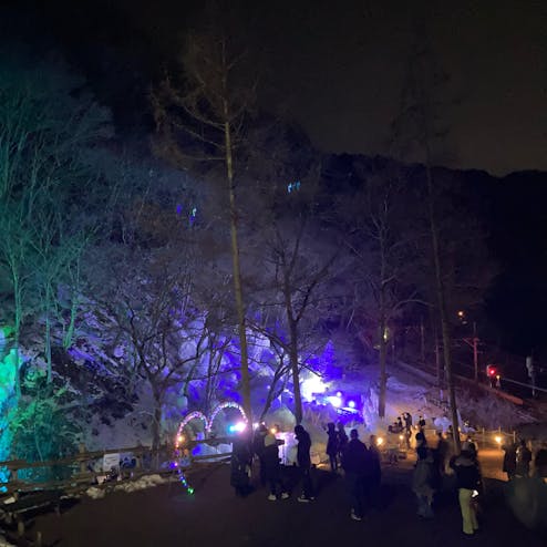 あしがくぼの氷柱