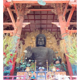 #奈良
#東大寺盧舎那仏像