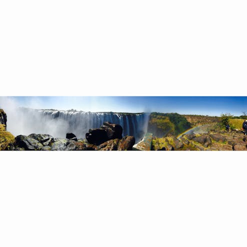 ビクトリアの滝（ジンバブエ側）