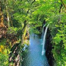 高千穂峡に行ってきました。また訪れたいとても素敵な場所でした。